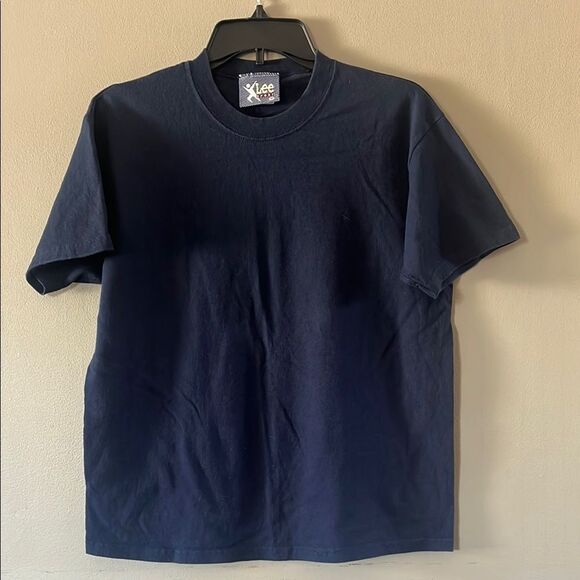 Lee Men's Deep Blue Short Sleeve Tee - Picture 1 of 4
